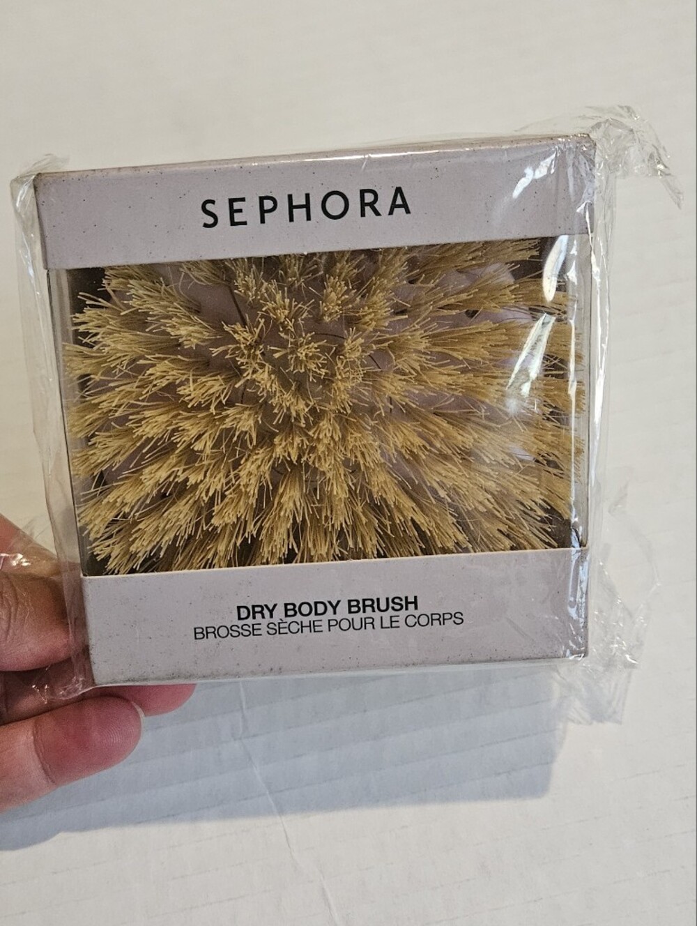 Sephora Exfoliating Dry Body Brush with Plant-Based Fibers New